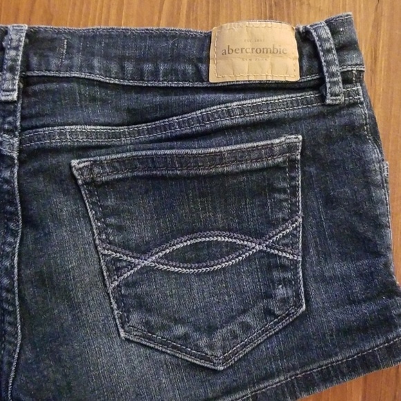 Abercrombie Kids girls denim shorts size 16 - Picture 3 of 6